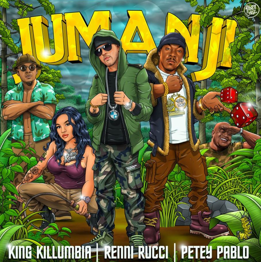 Jumanji Album Cover artwork by Randy Chriz